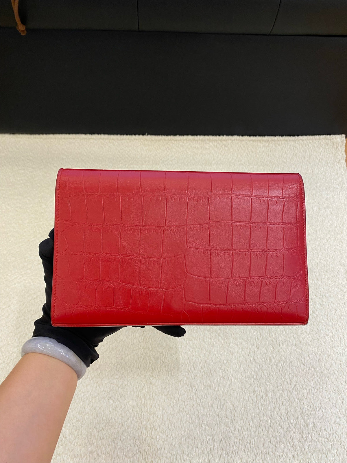Saint Laurent - Other - Leather - Red - (Small)