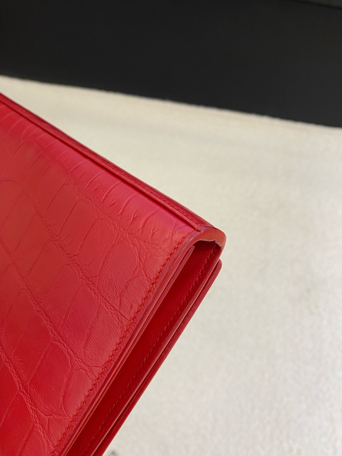 Saint Laurent - Other - Leather - Red - (Small)