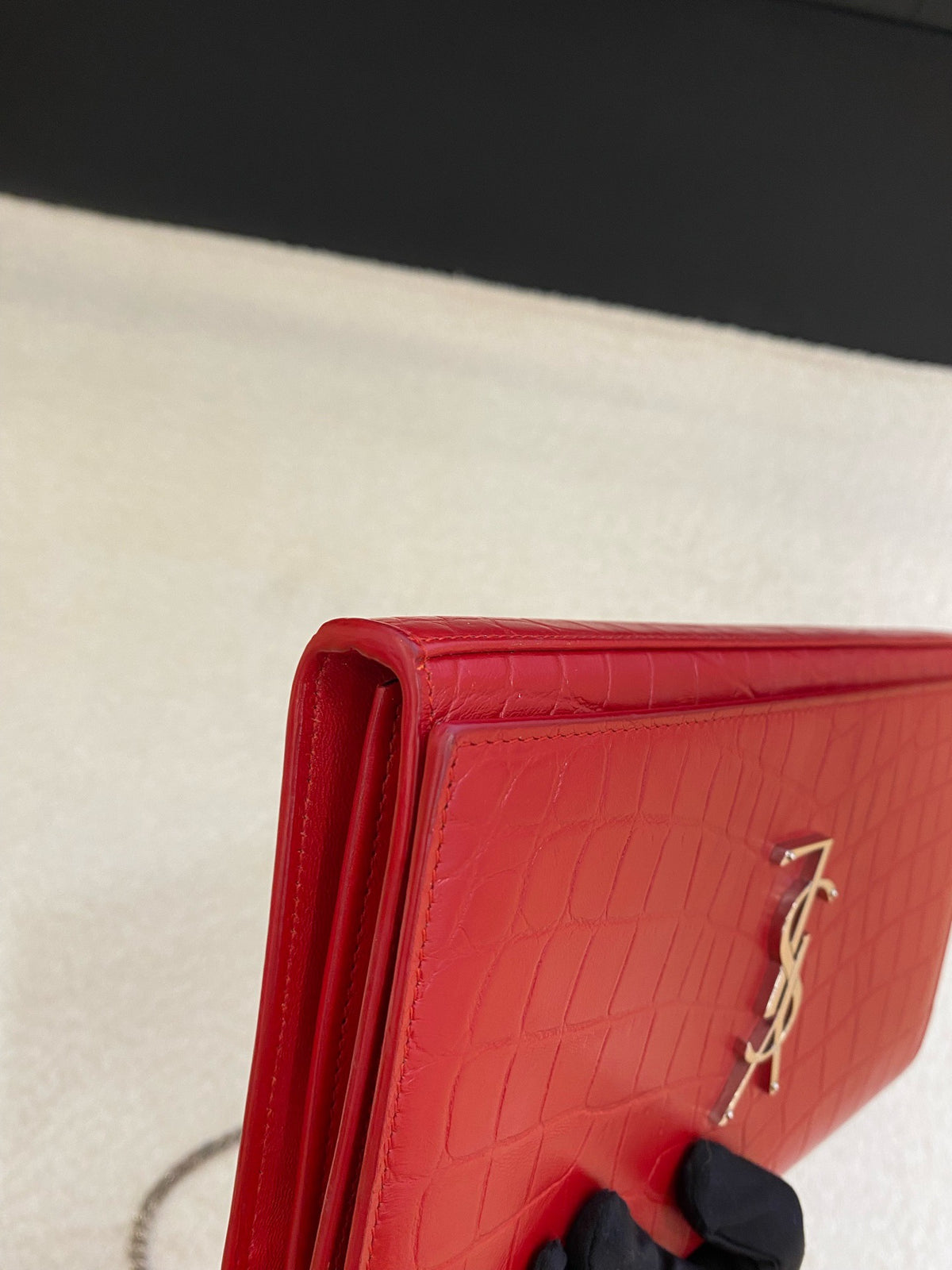 Saint Laurent - Other - Leather - Red - (Small)
