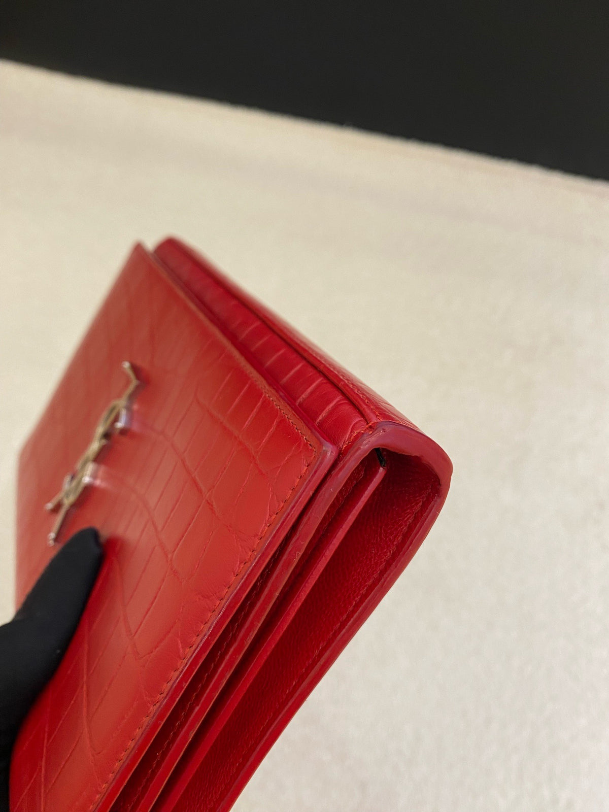 Saint Laurent - Other - Leather - Red - (Small)
