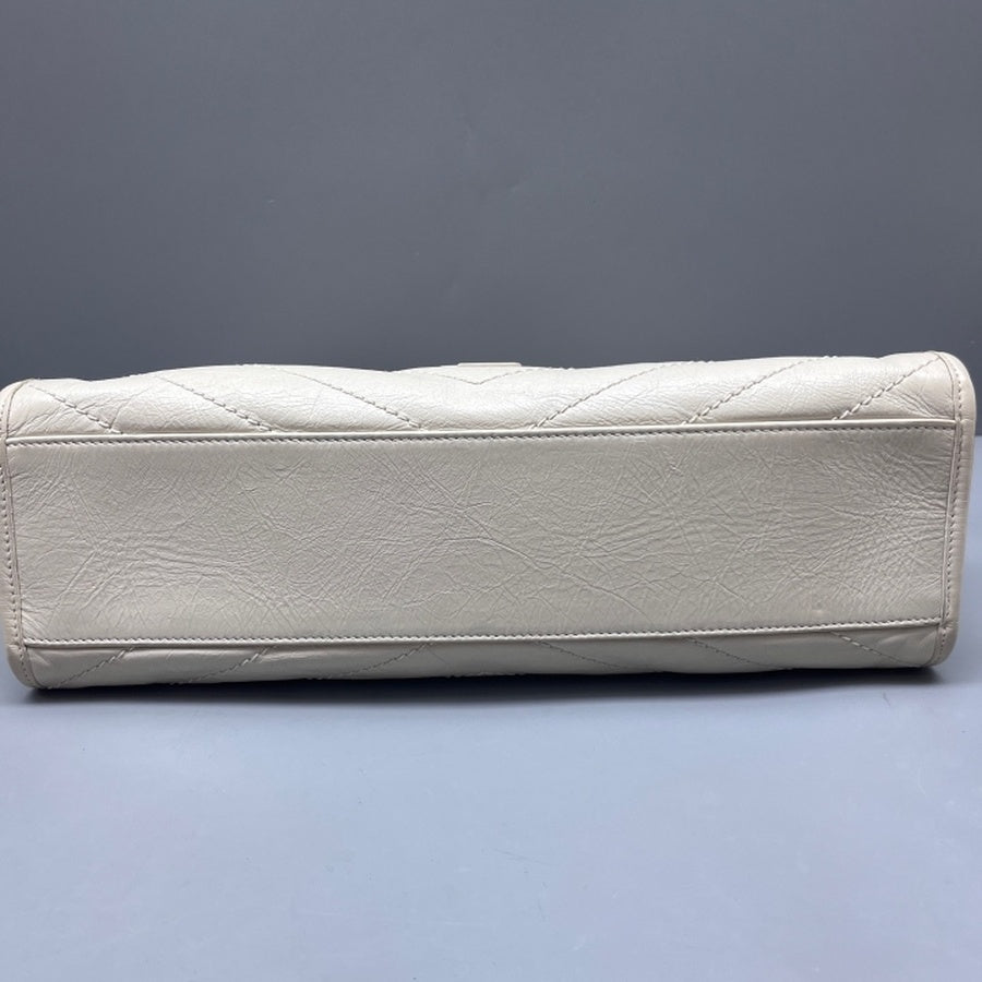 Saint Laurent - Other - Leather - White - (Medium)
