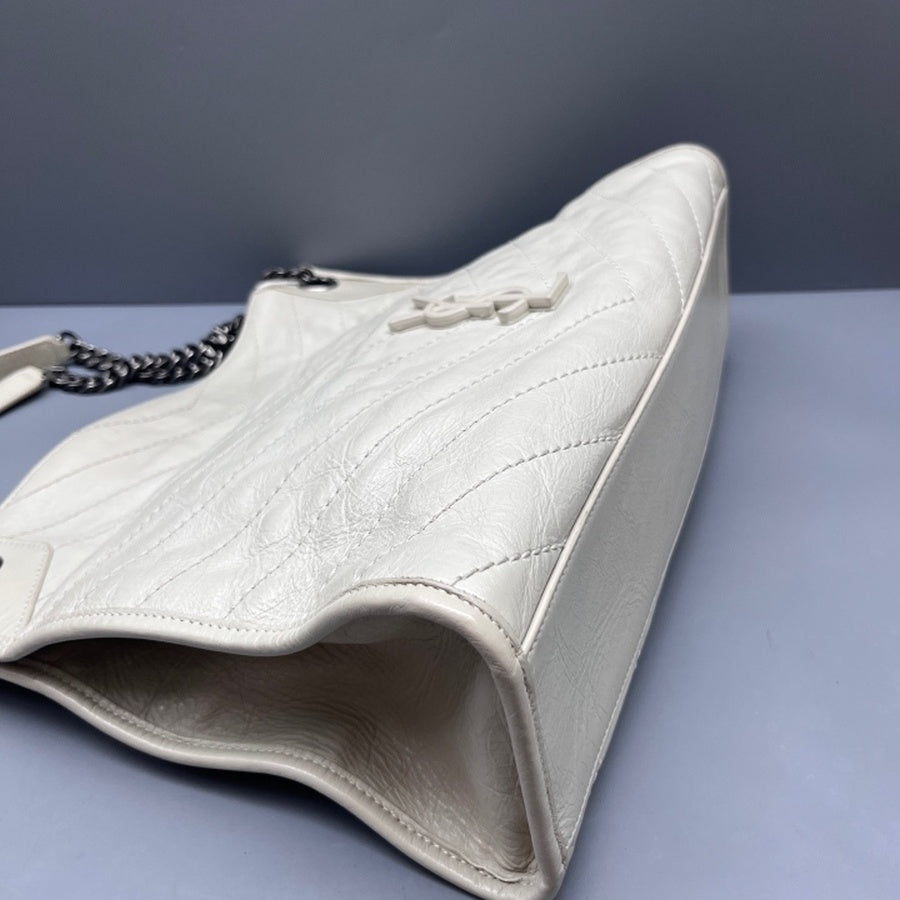Saint Laurent - Other - Leather - White - (Medium)