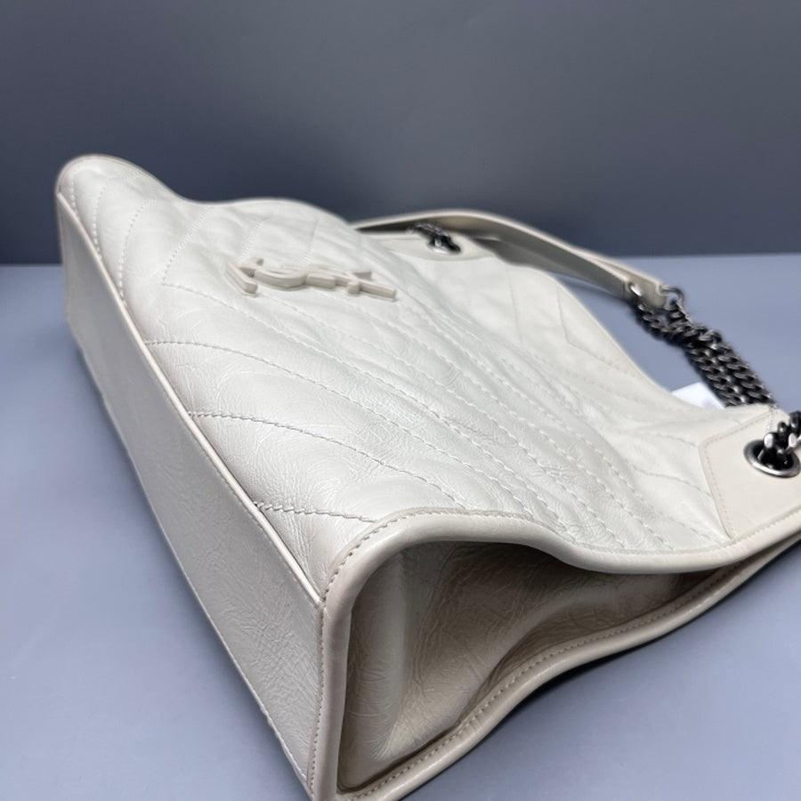 Saint Laurent - Other - Leather - White - (Medium)