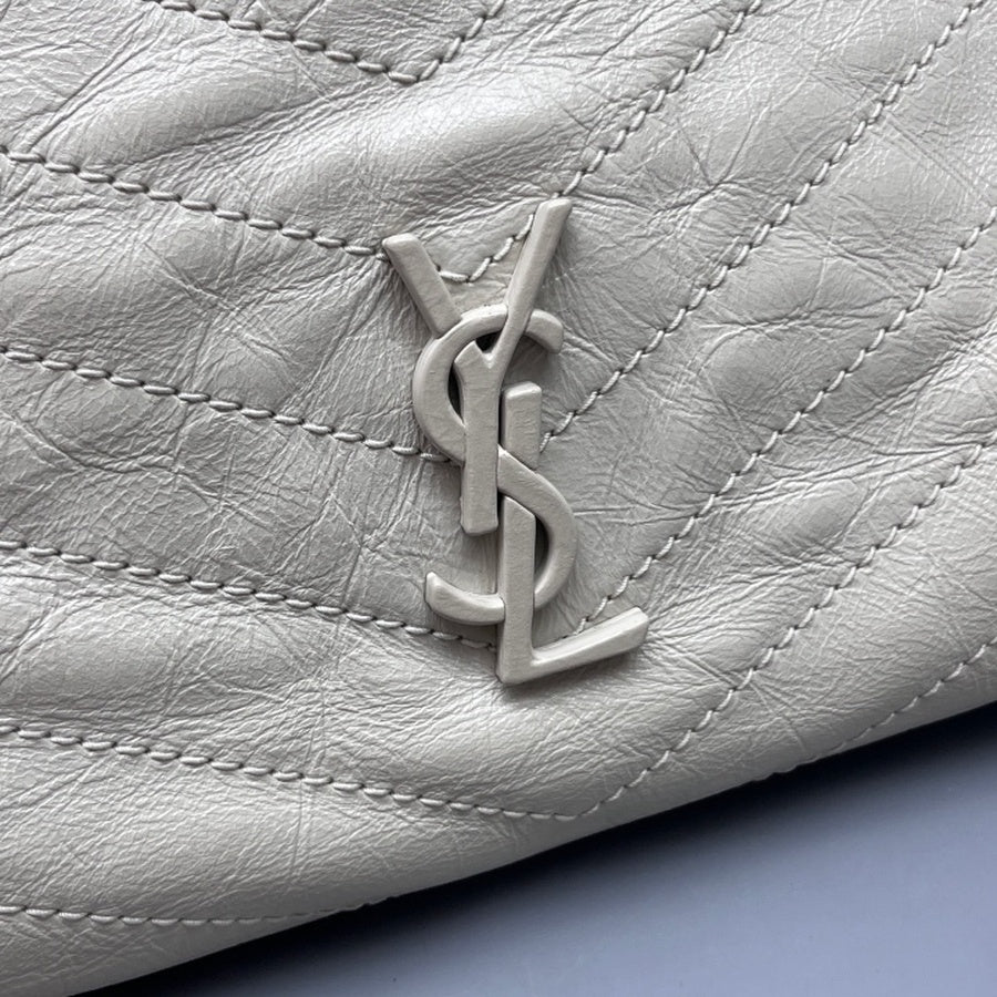 Saint Laurent - Other - Leather - White - (Medium)