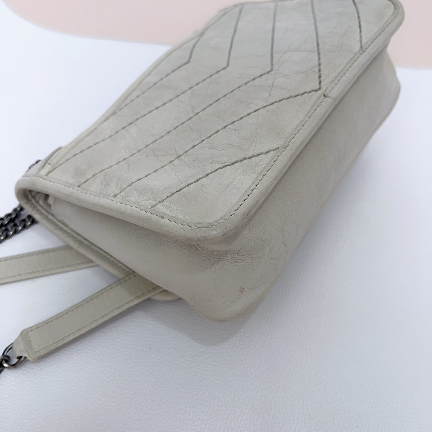 Saint Laurent - Other - Leather - White - (small)