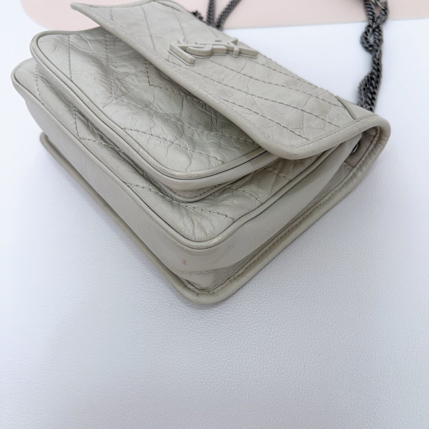Saint Laurent - Other - Leather - White - (small)
