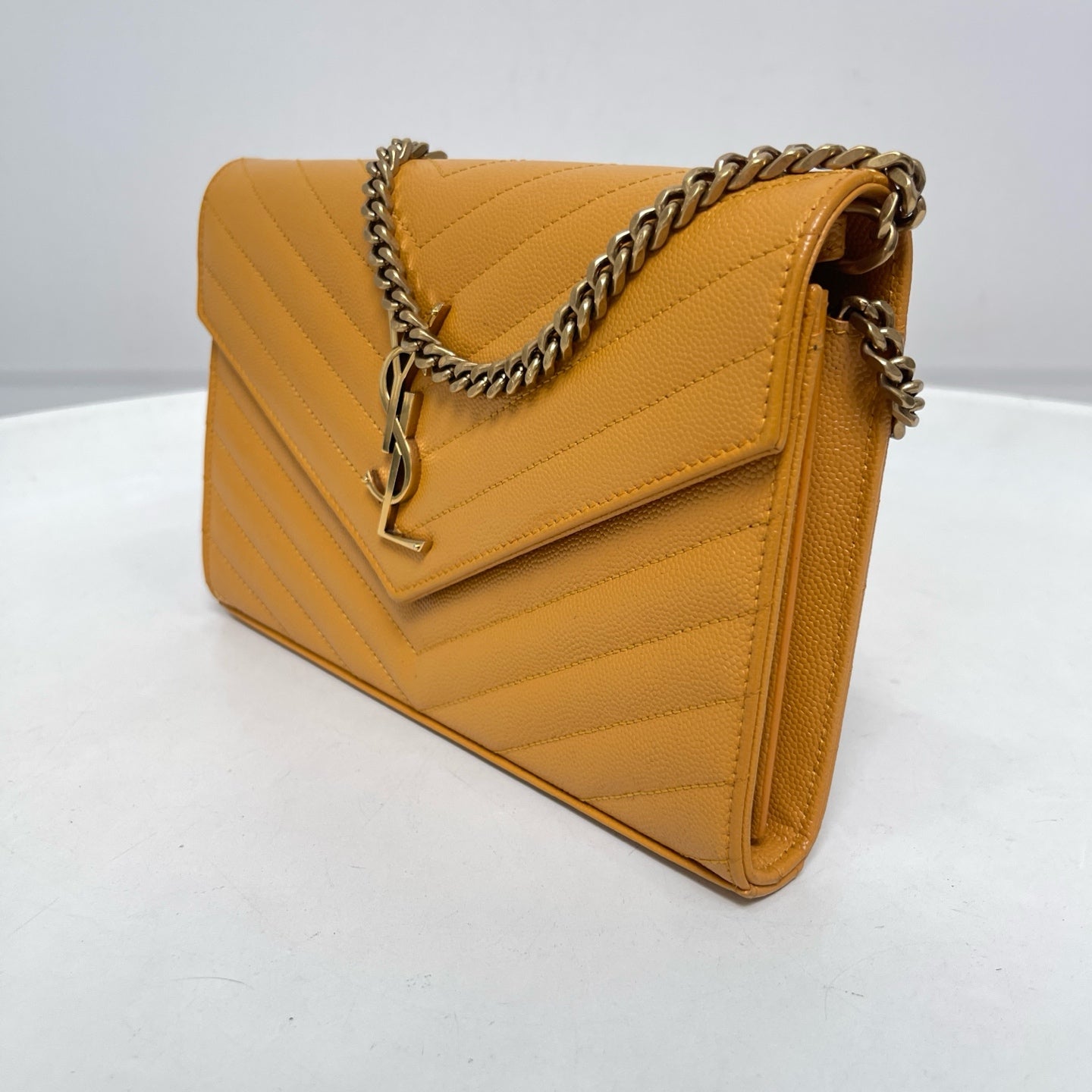 Saint Laurent - Other - Leather - Yellow - (medium)