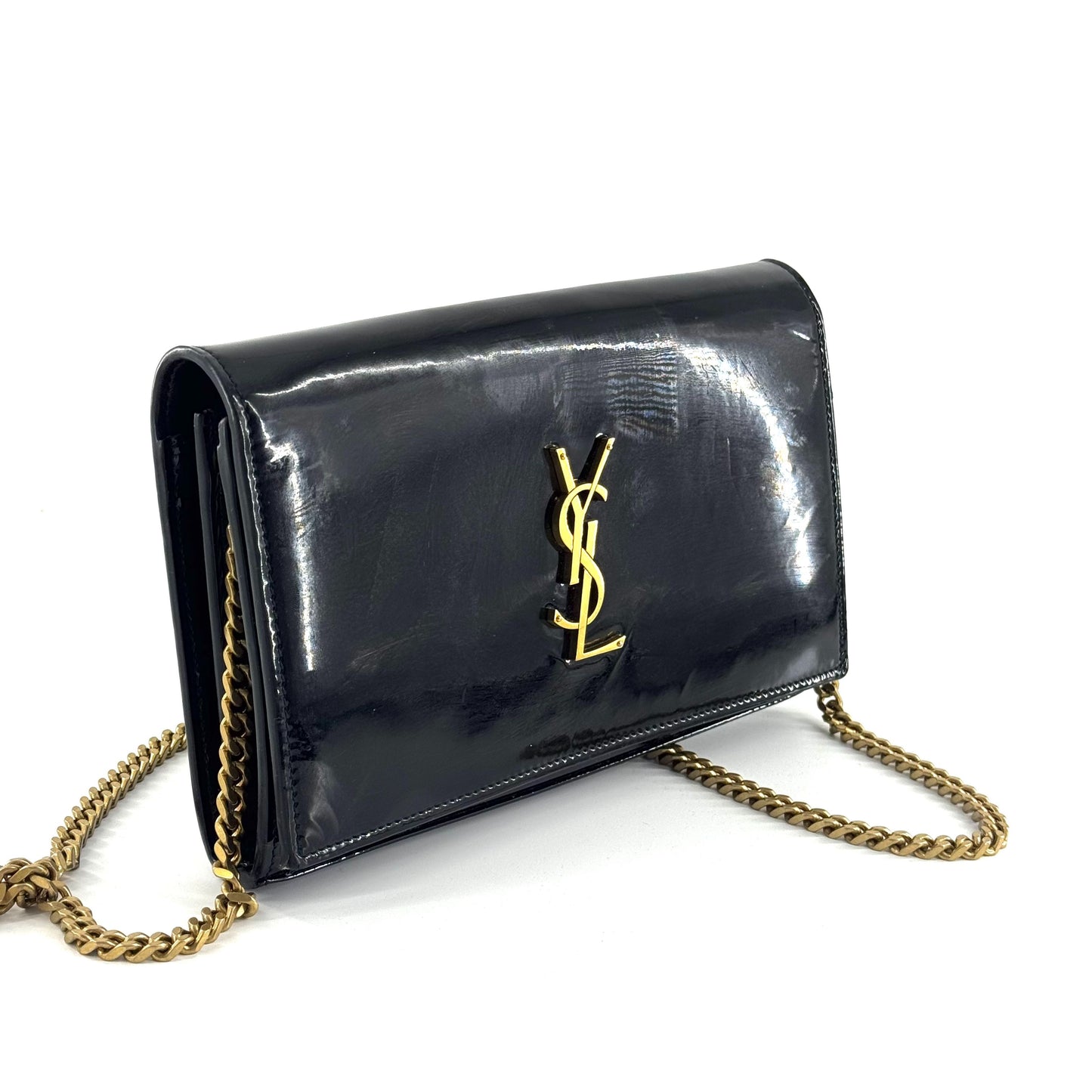 Saint Laurent - Other - Patent leather - Black - (small)