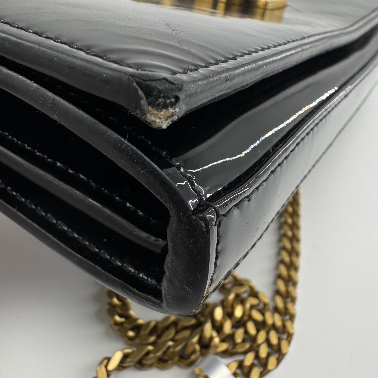 Saint Laurent - Other - Patent leather - Black - (small)