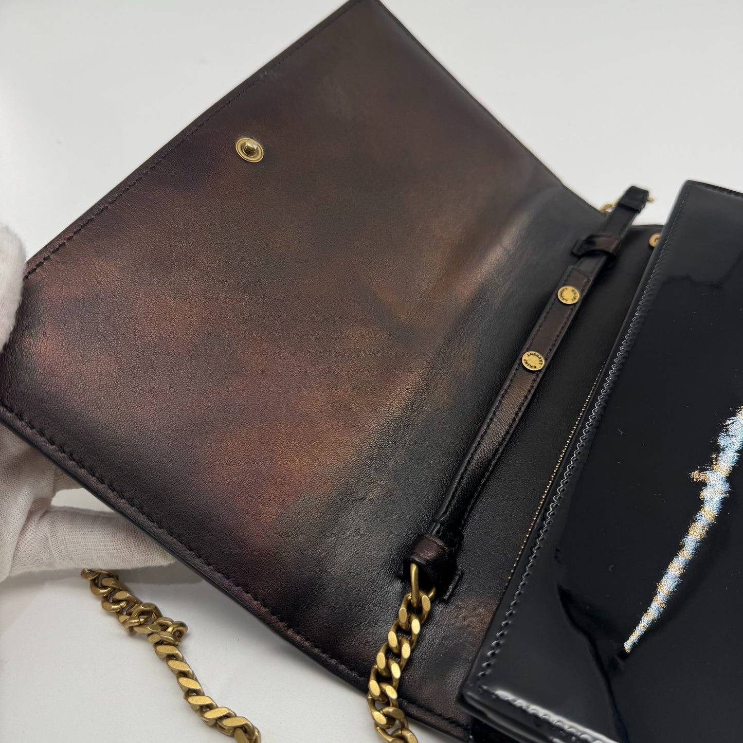Saint Laurent - Other - Patent leather - Black - (small)