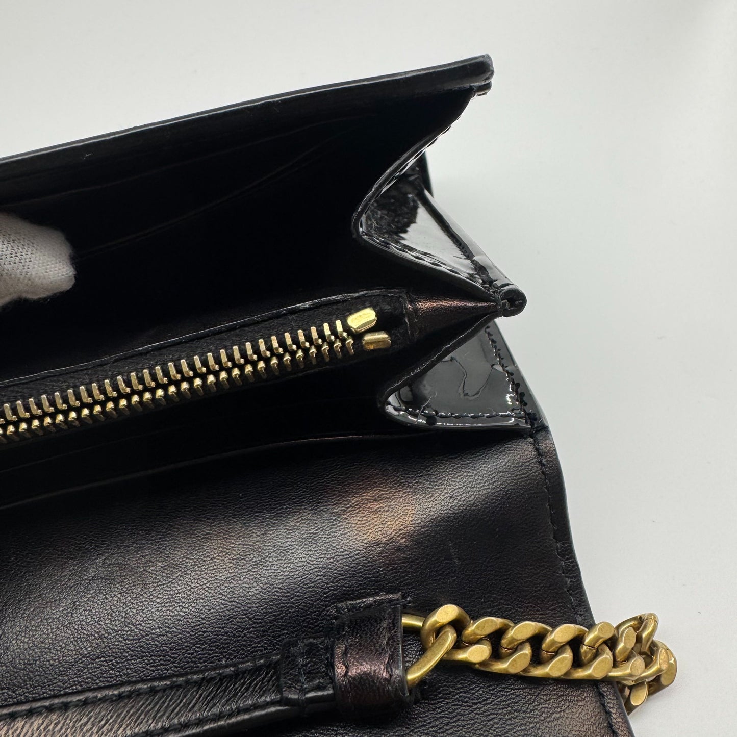 Saint Laurent - Other - Patent leather - Black - (small)