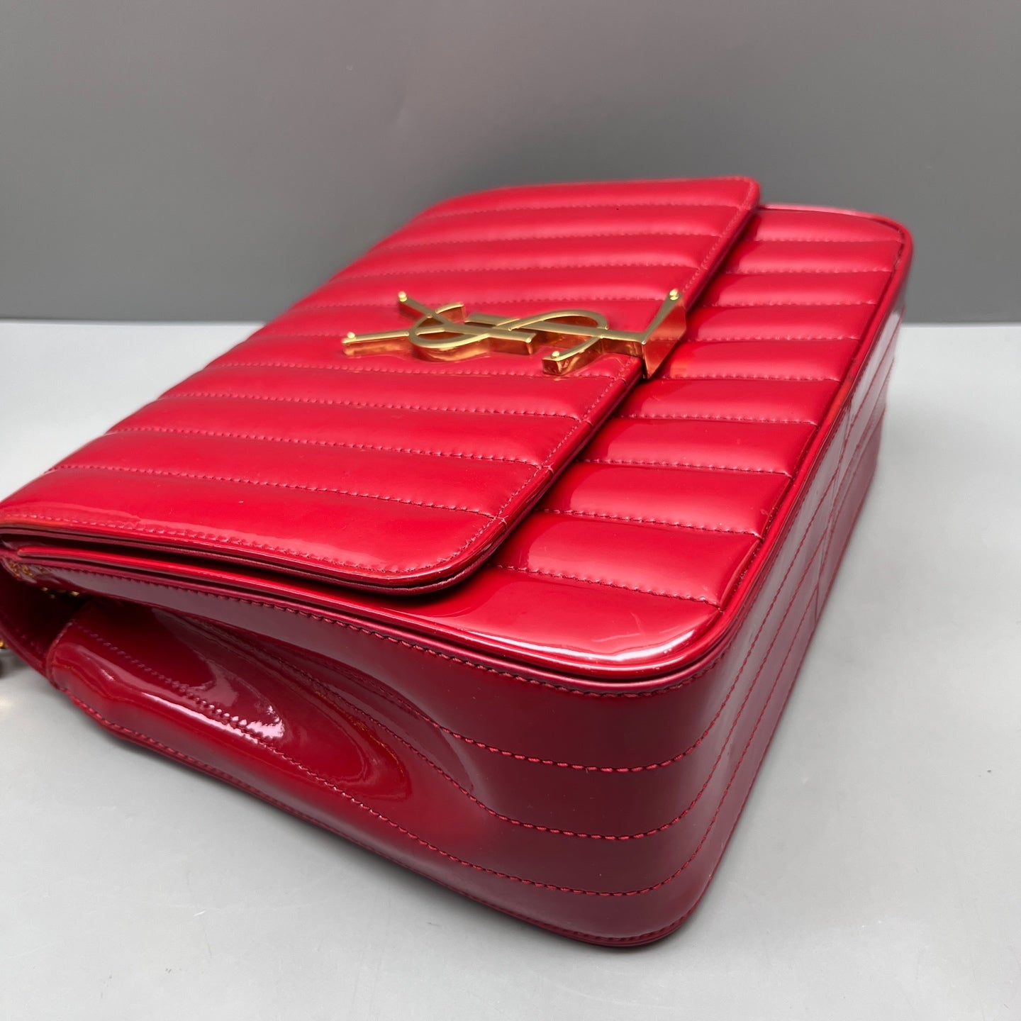Saint Laurent - Other - Patent leather - Red - (mini)