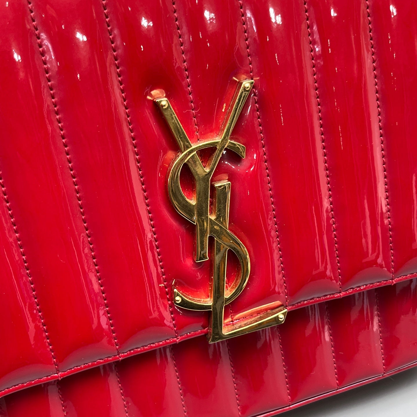 Saint Laurent - Other - Patent leather - Red - (mini)