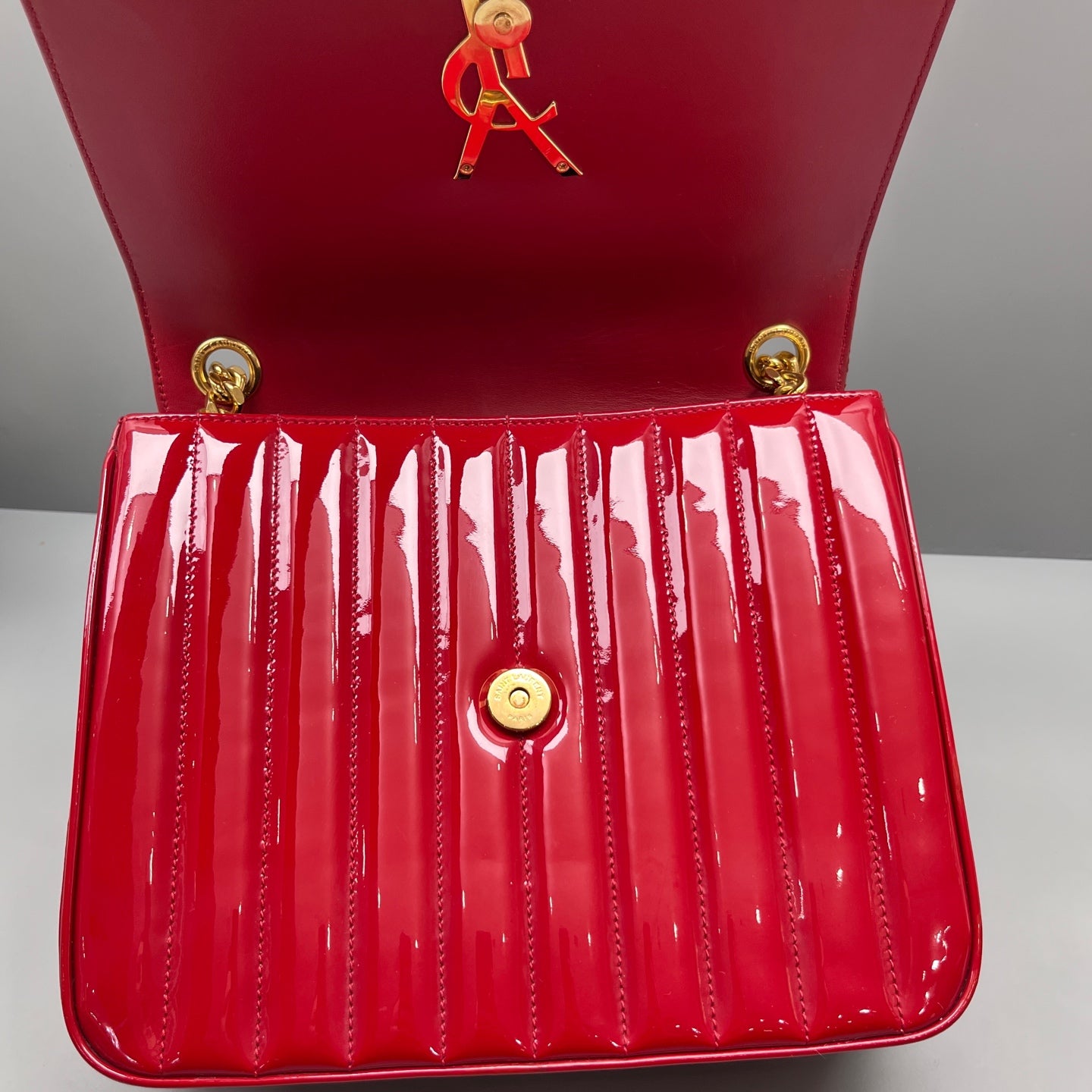 Saint Laurent - Other - Patent leather - Red - (mini)