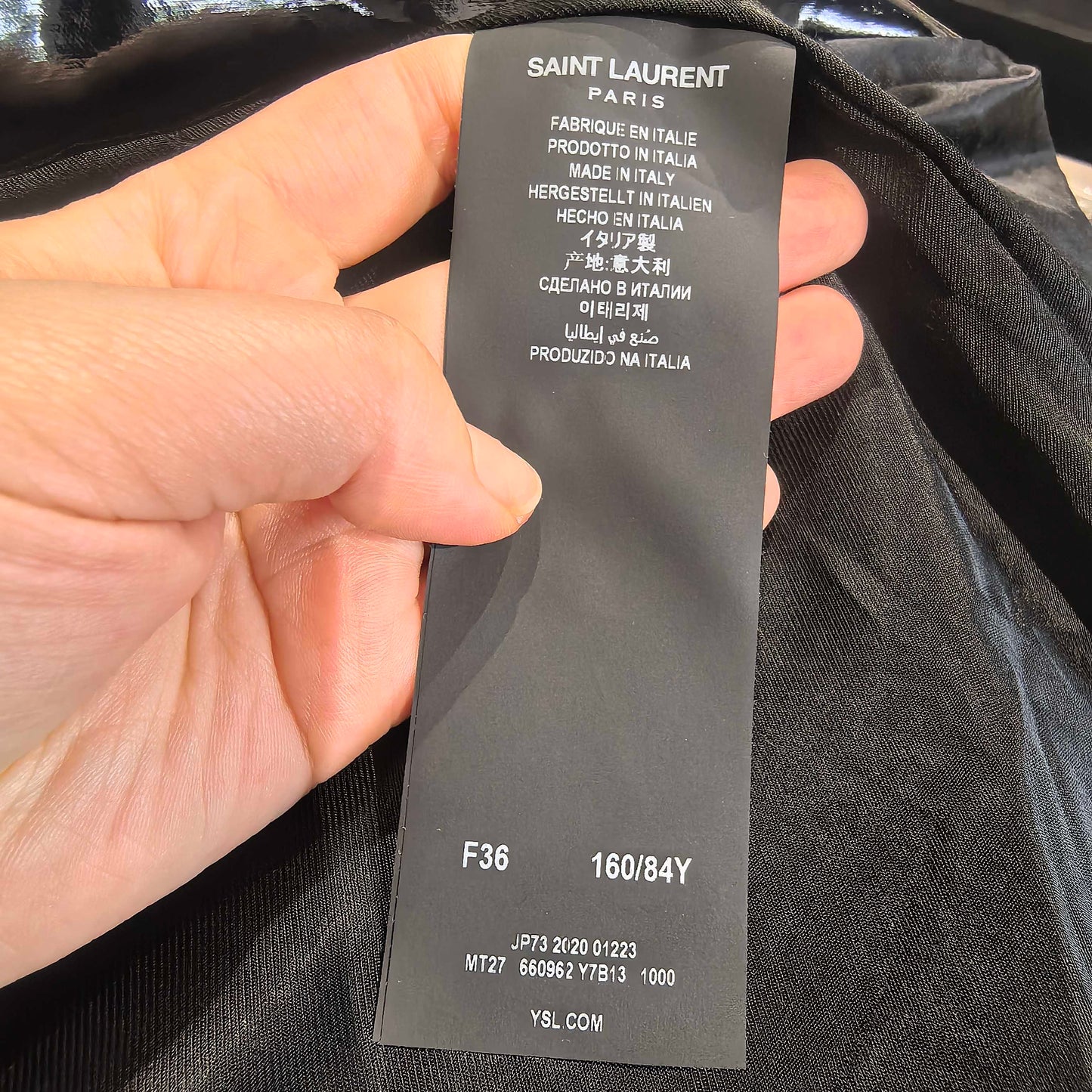 Saint Laurent - Other - Synthetic - Black - (36)