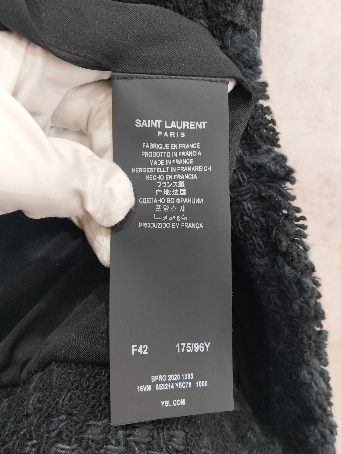 Saint Laurent - Other - Tweed - Black - (42)