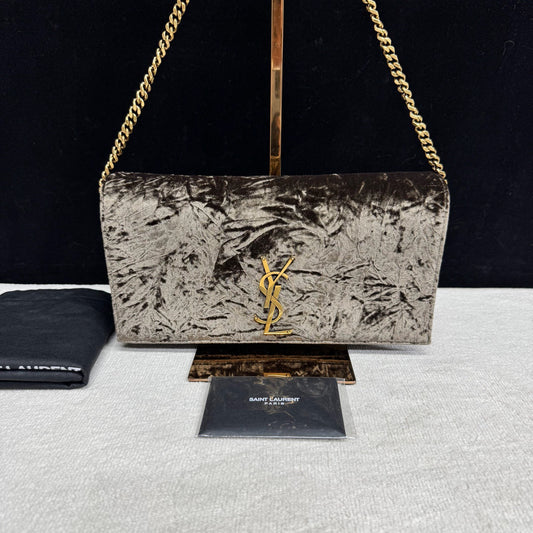 Saint Laurent - Other - Velvet - Brown - (mini)