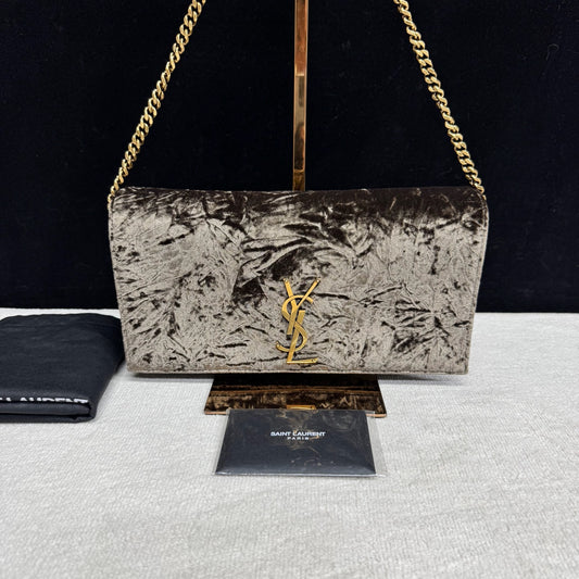 Saint Laurent - Other - Velvet - Brown - (mini)