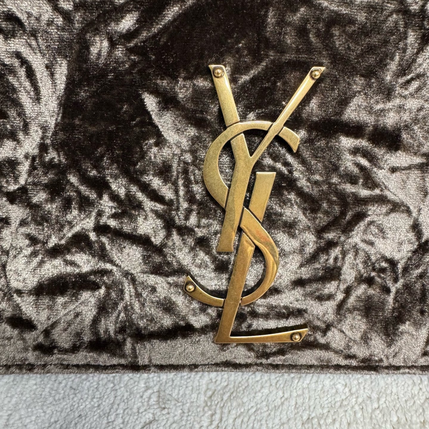 Saint Laurent - Other - Velvet - Brown - (mini)