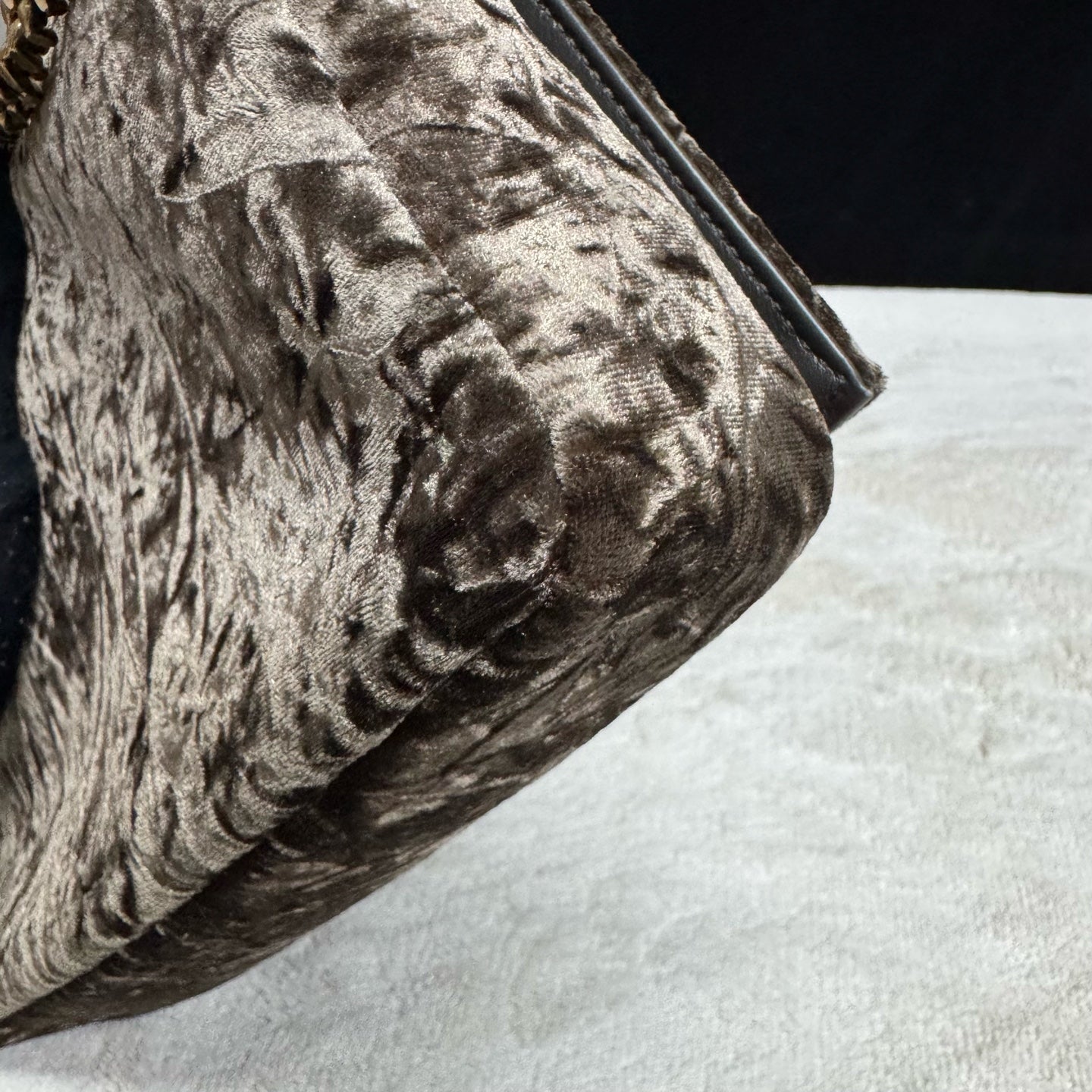 Saint Laurent - Other - Velvet - Brown - (mini)