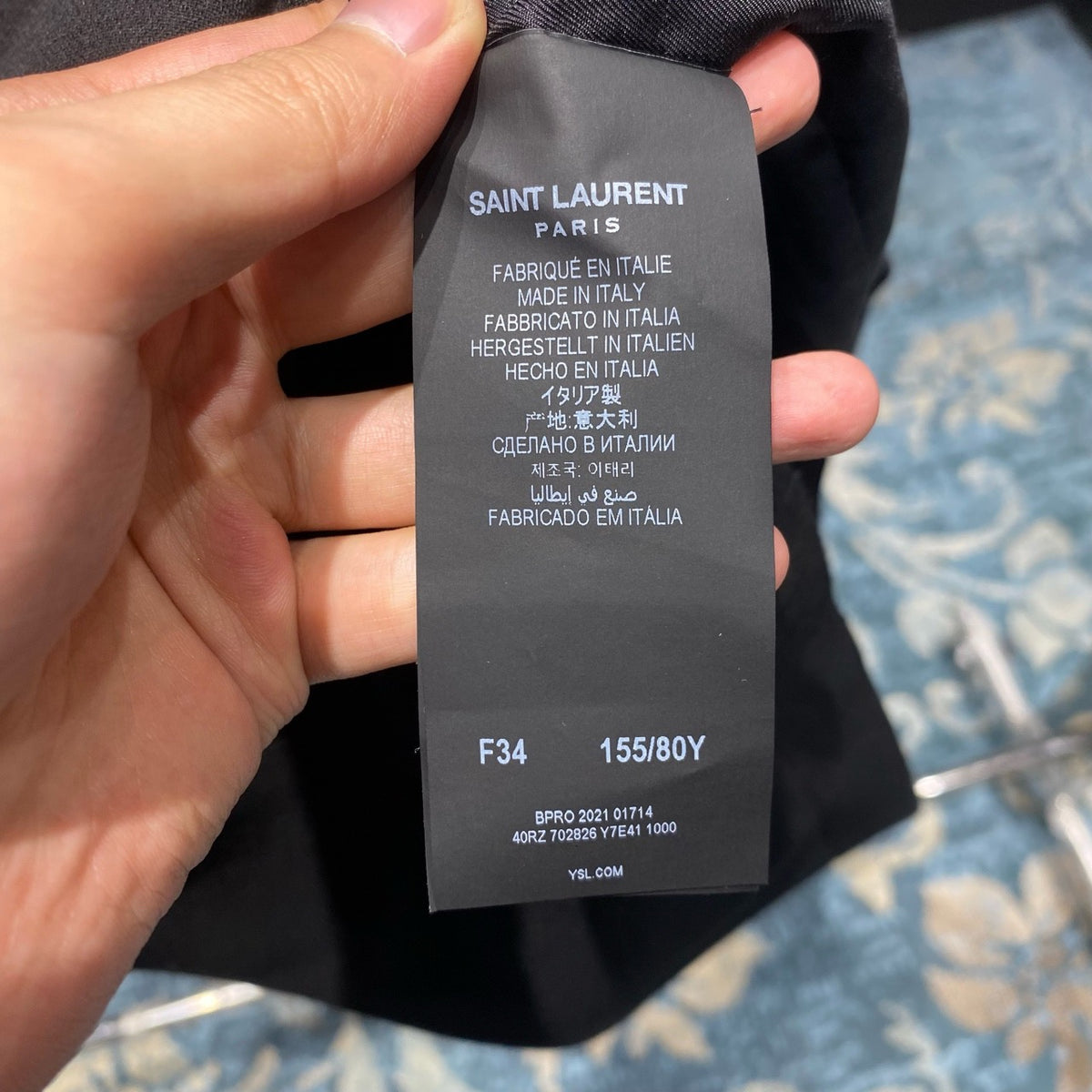 Saint Laurent - Other - Wool - Black - (34)