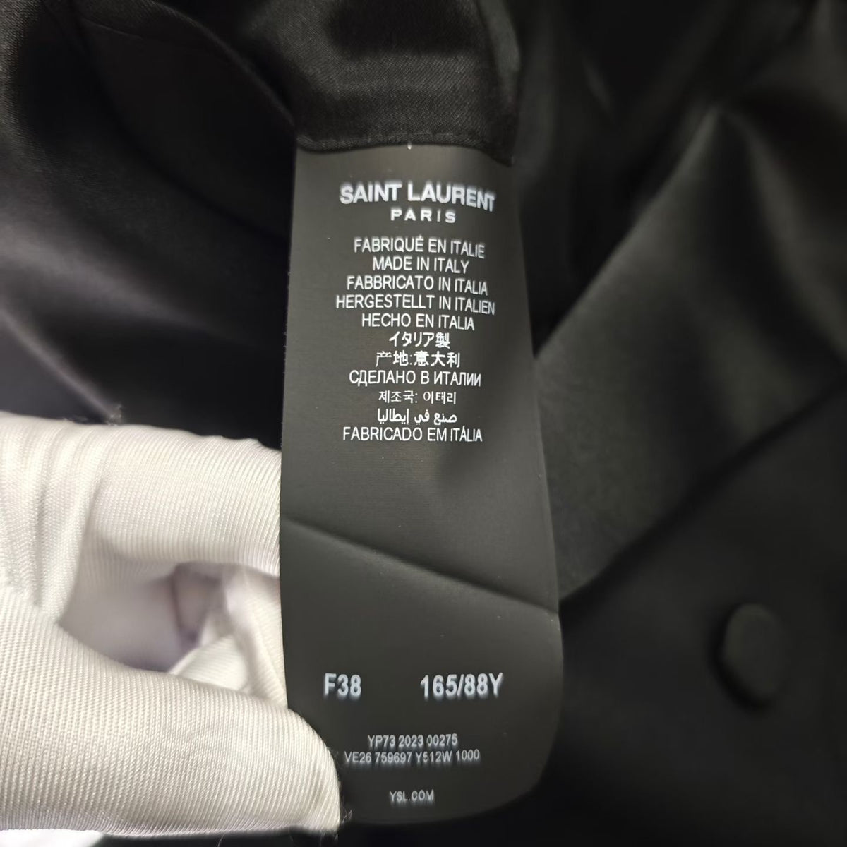 Saint Laurent - Other - Wool - Black - (38)