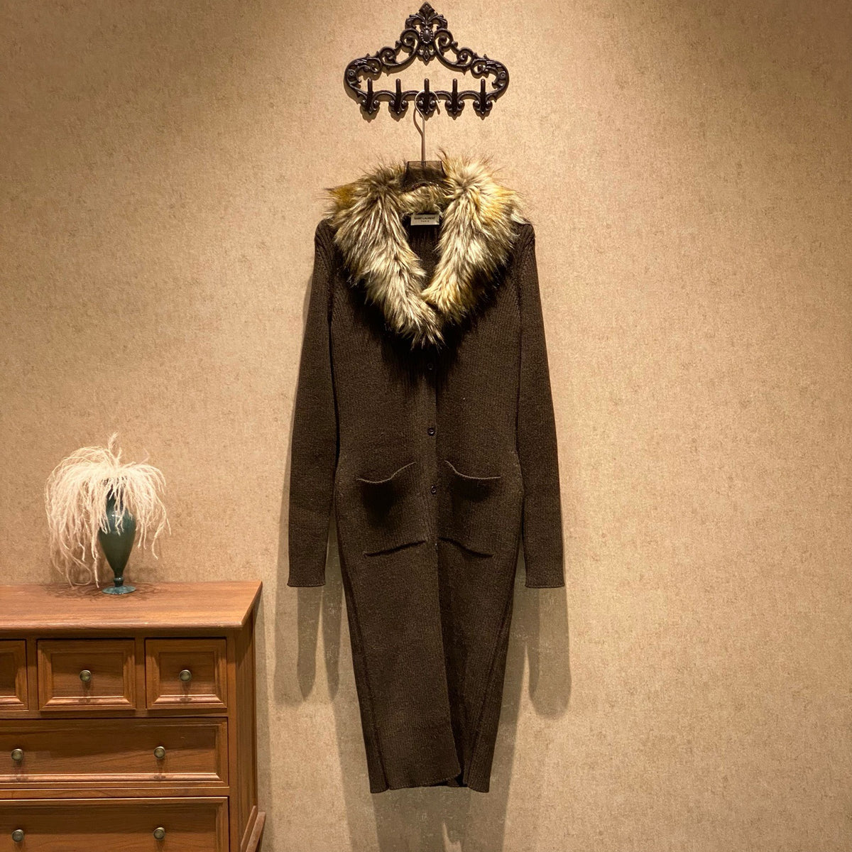 Saint Laurent - Other - Wool - Brown - (L)