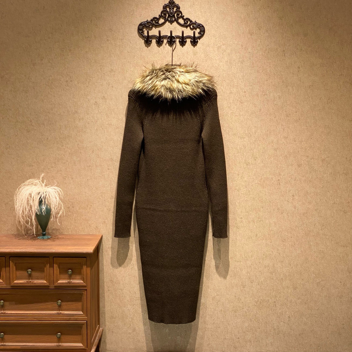 Saint Laurent - Other - Wool - Brown - (L)