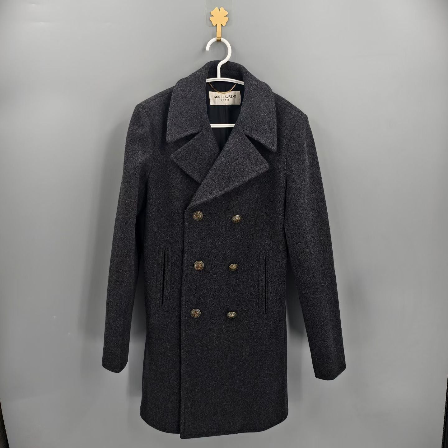 Saint Laurent - Other - Wool - Grey - (38)