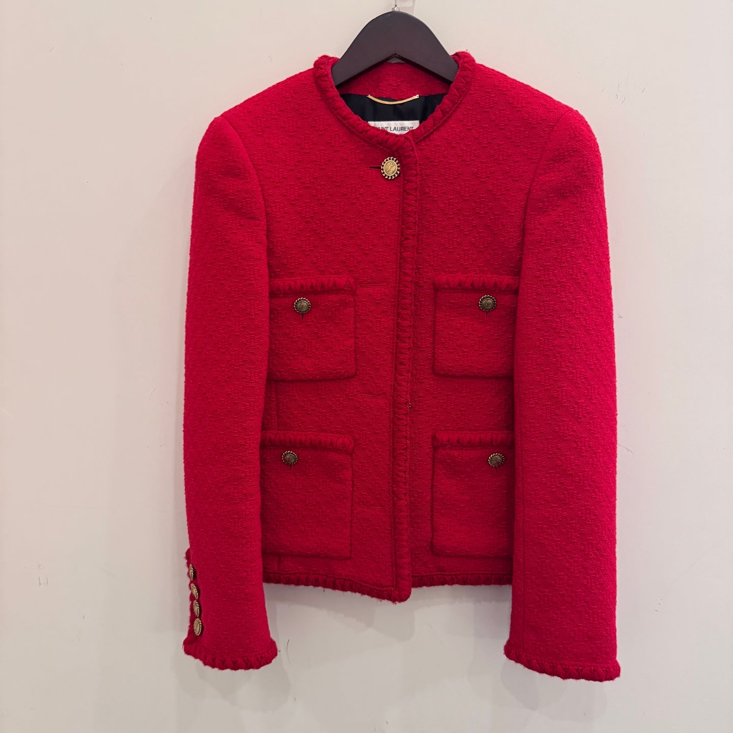 Saint Laurent - Other - Wool - Red - (36)