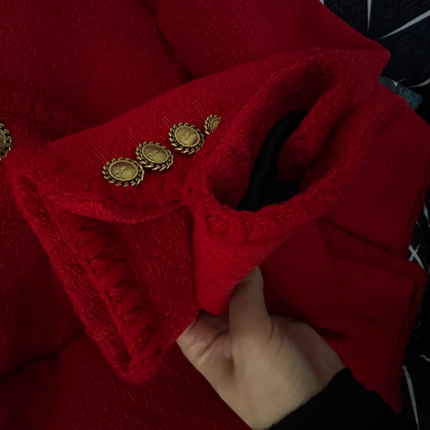 Saint Laurent - Other - Wool - Red - (36)