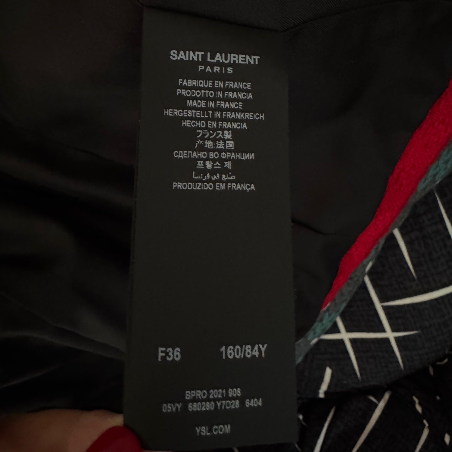 Saint Laurent - Other - Wool - Red - (36)