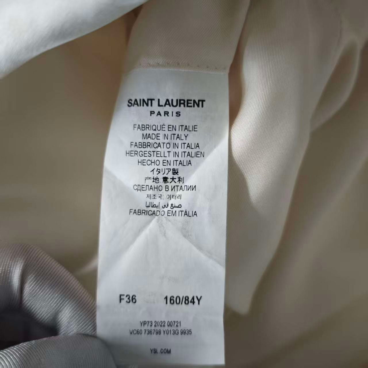 Saint Laurent - Other - Wool - White - (36)