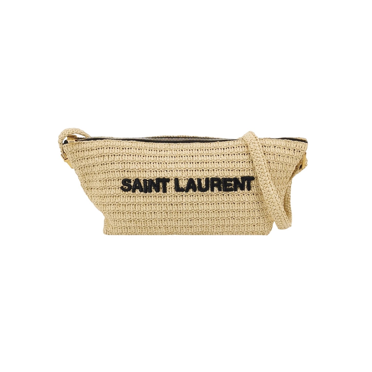 Saint Laurent - Panier - Wicker - Beige - (medium)