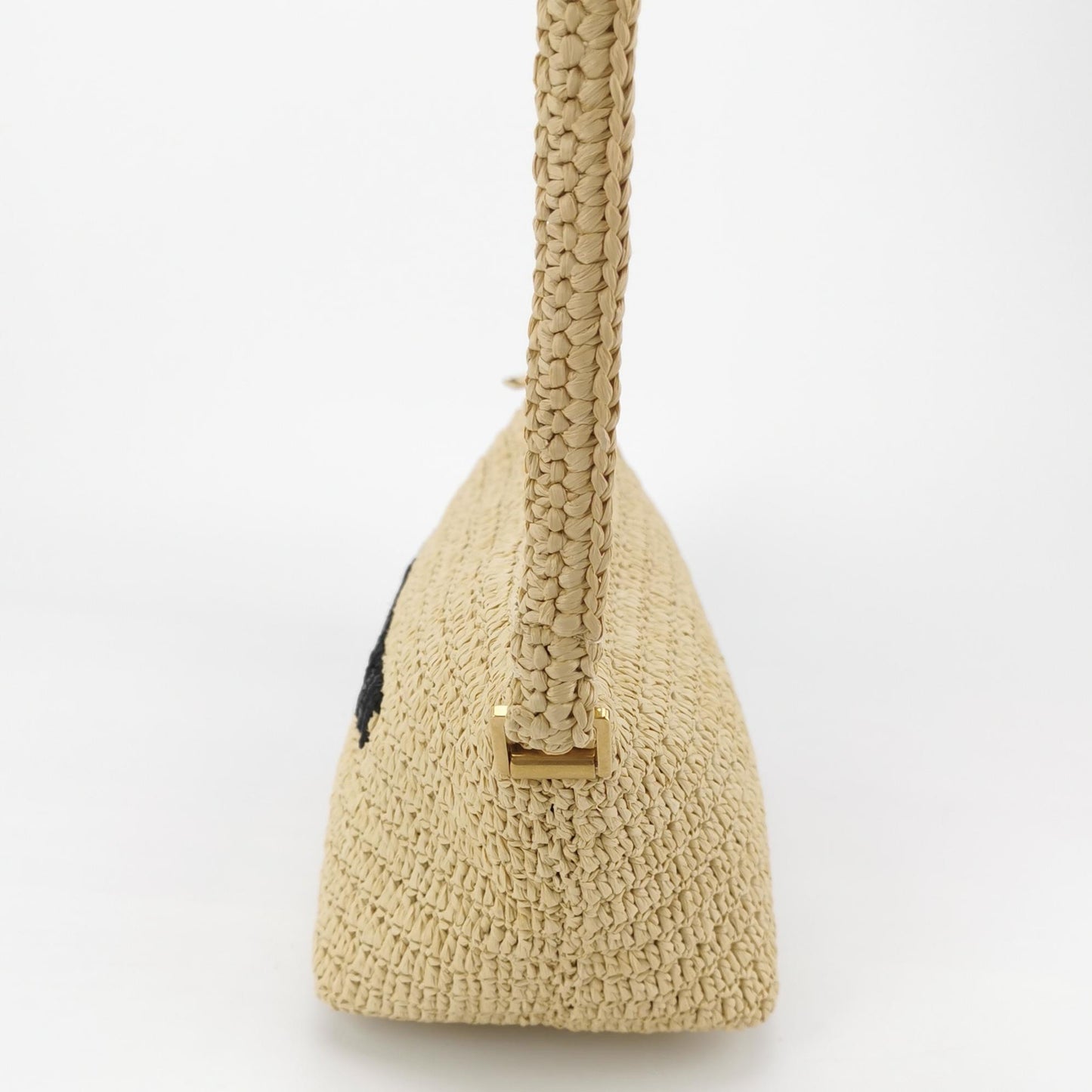 Saint Laurent - Panier - Wicker - Beige - (medium)