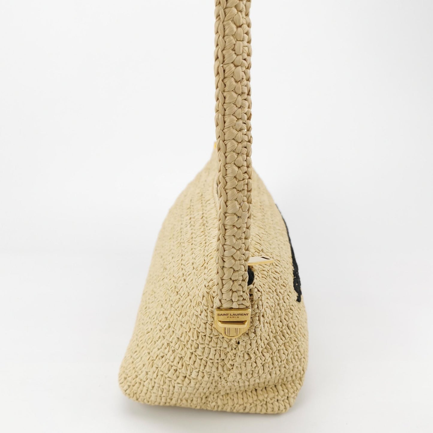 Saint Laurent - Panier - Wicker - Beige - (medium)
