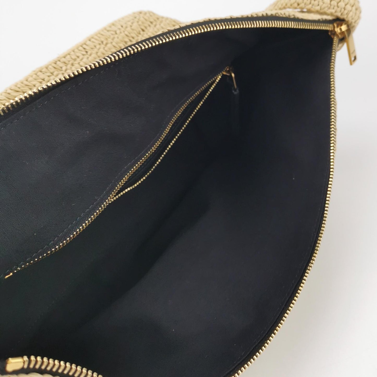 Saint Laurent - Panier - Wicker - Beige - (medium)