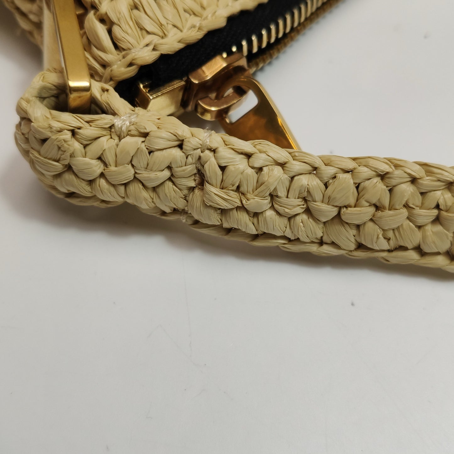 Saint Laurent - Panier - Wicker - Beige - (medium)