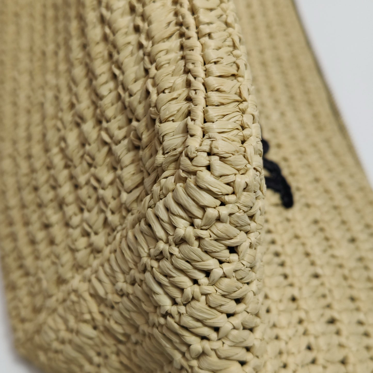 Saint Laurent - Panier - Wicker - Beige - (medium)