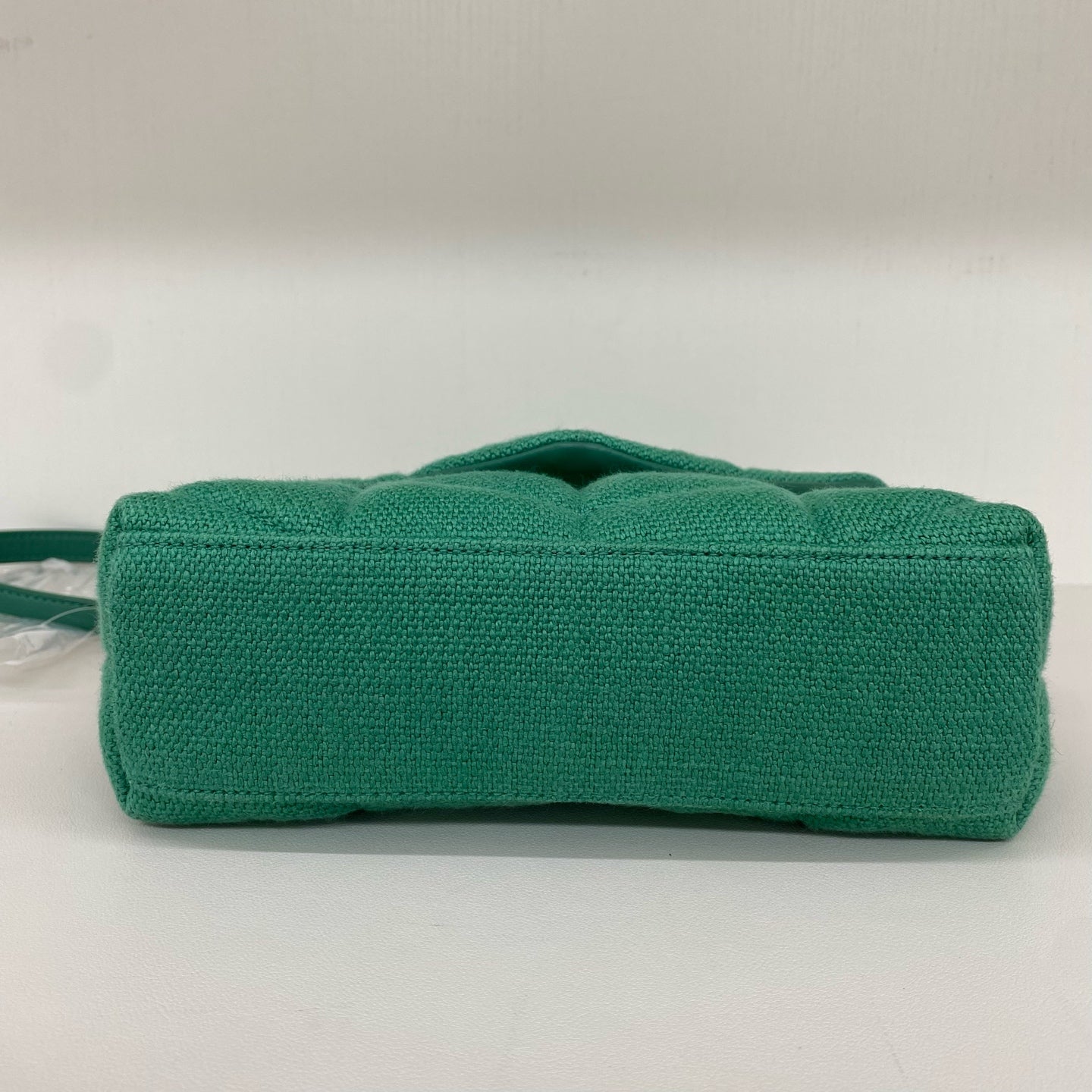 Saint Laurent - Puffer Bag - Canvas - Green with Gold-Tone Hardware - (mini)