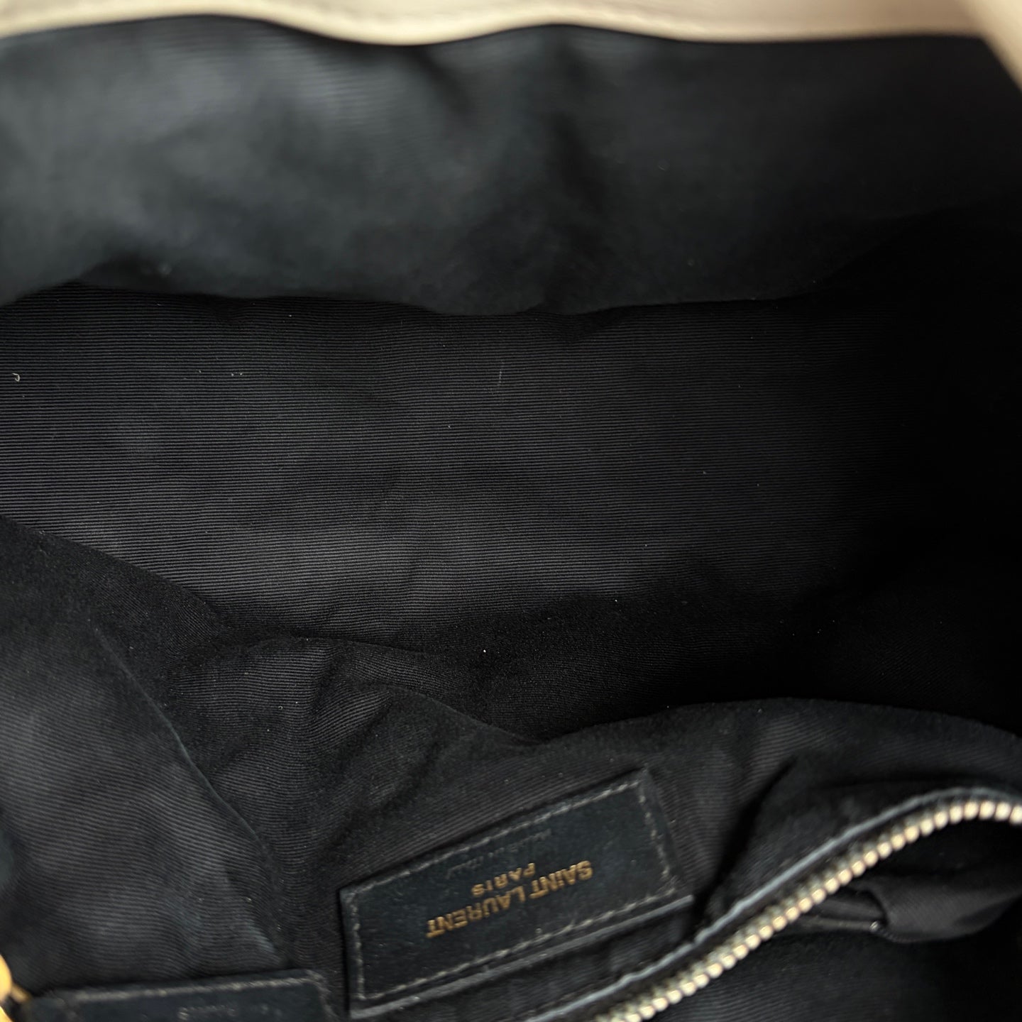 Saint Laurent - Puffer - Leather - Beige - (Medium)