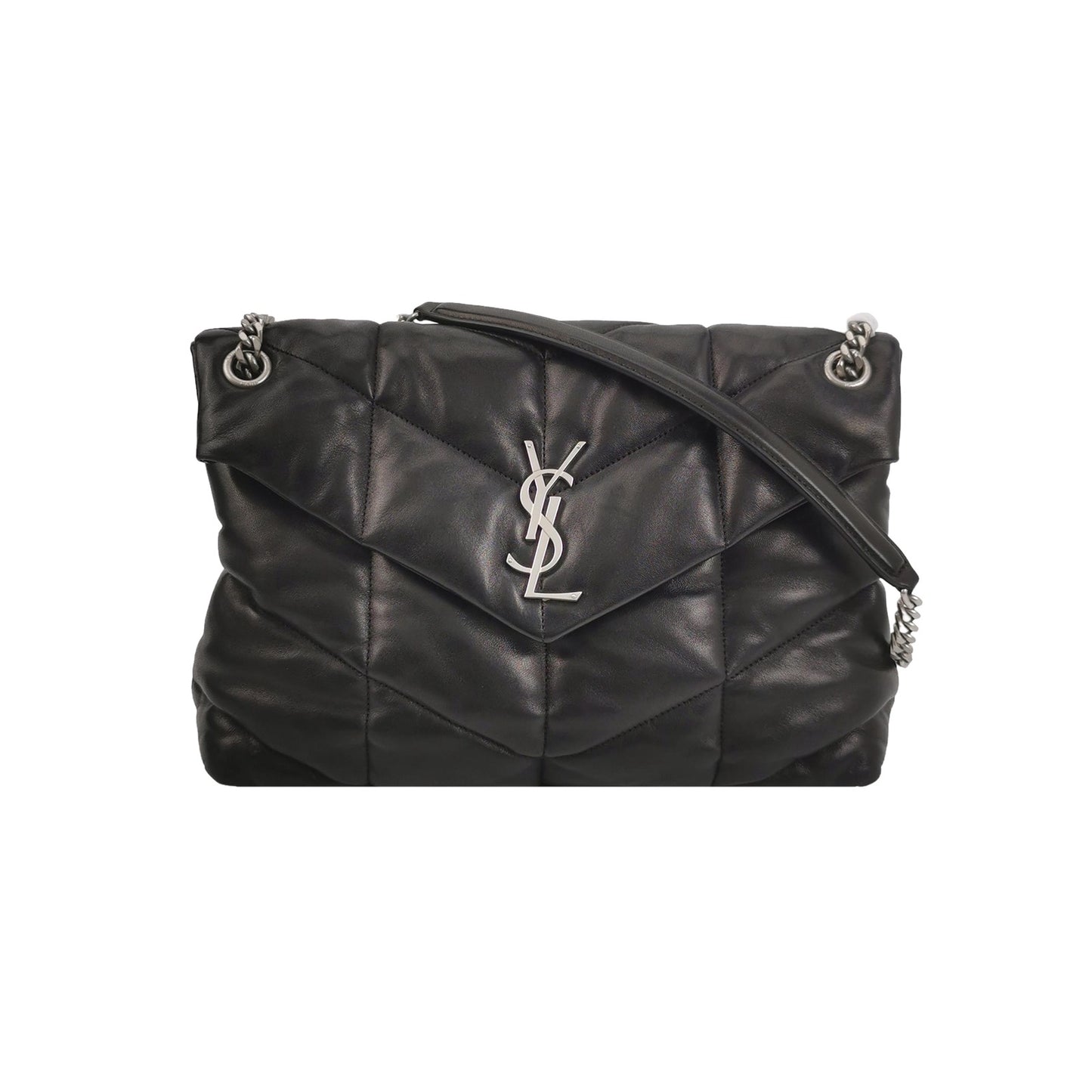 Saint Laurent - Puffer - Leather - Black - (medium)