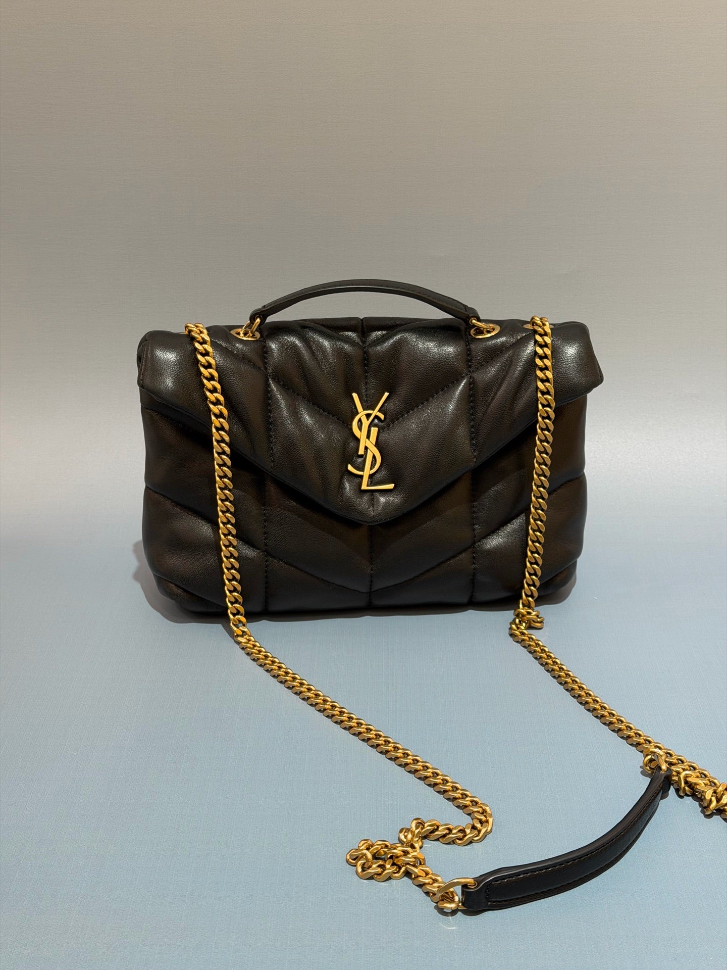 Saint Laurent - Puffer - Leather - Black - (mini)