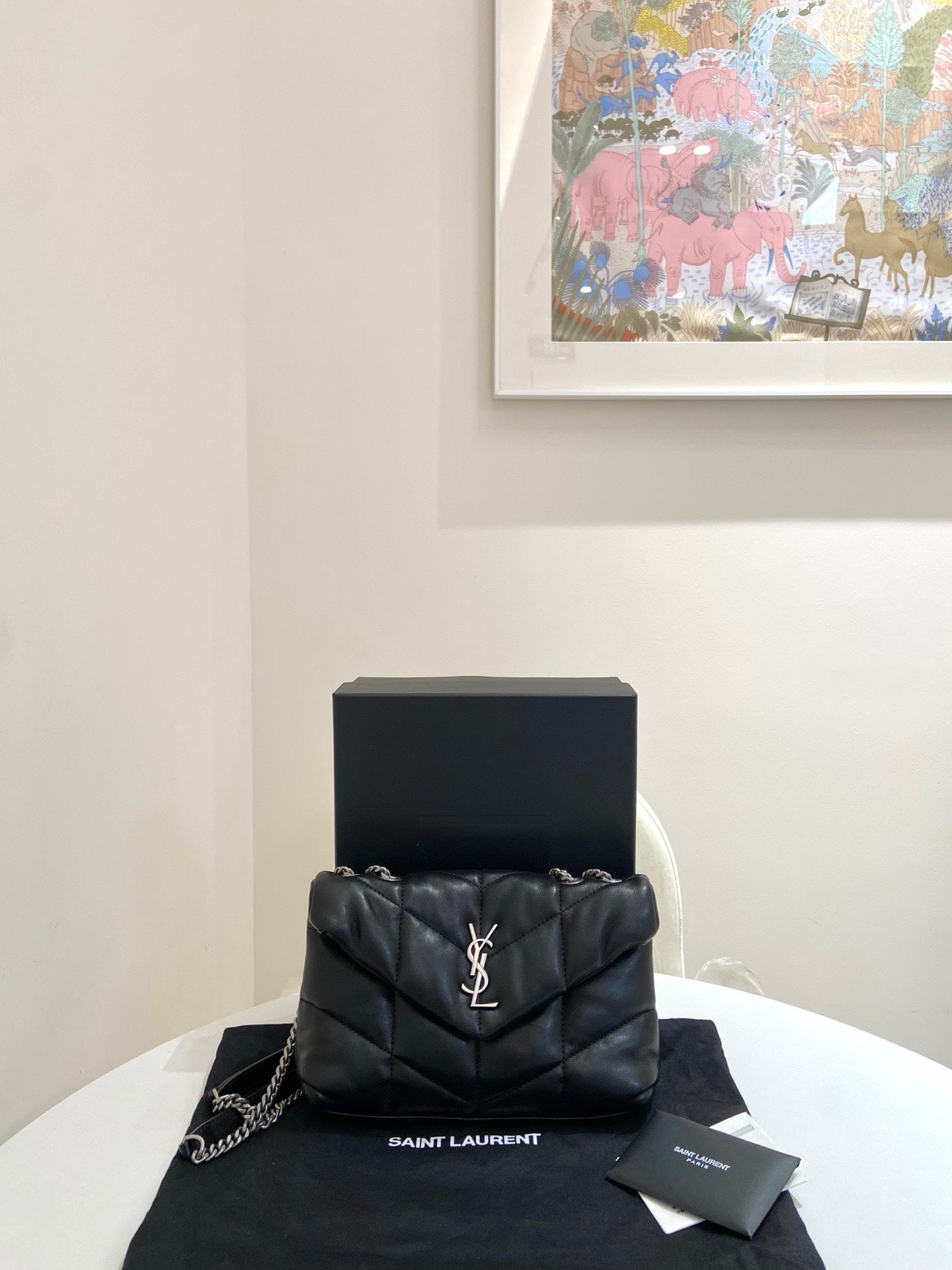 Saint Laurent - Puffer - Leather - Black - (mini)