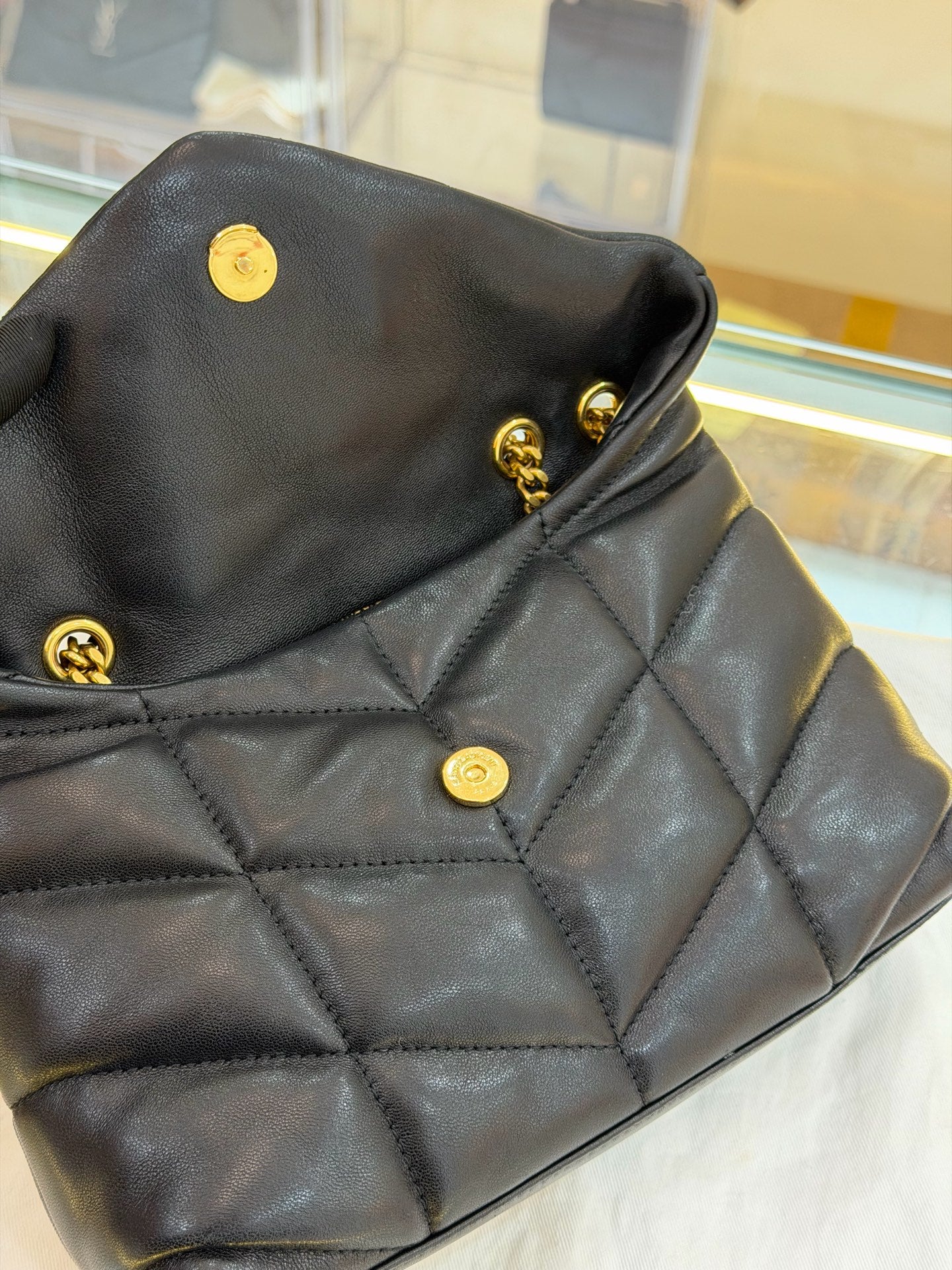 Saint Laurent - Puffer - Leather - Black - (mini)