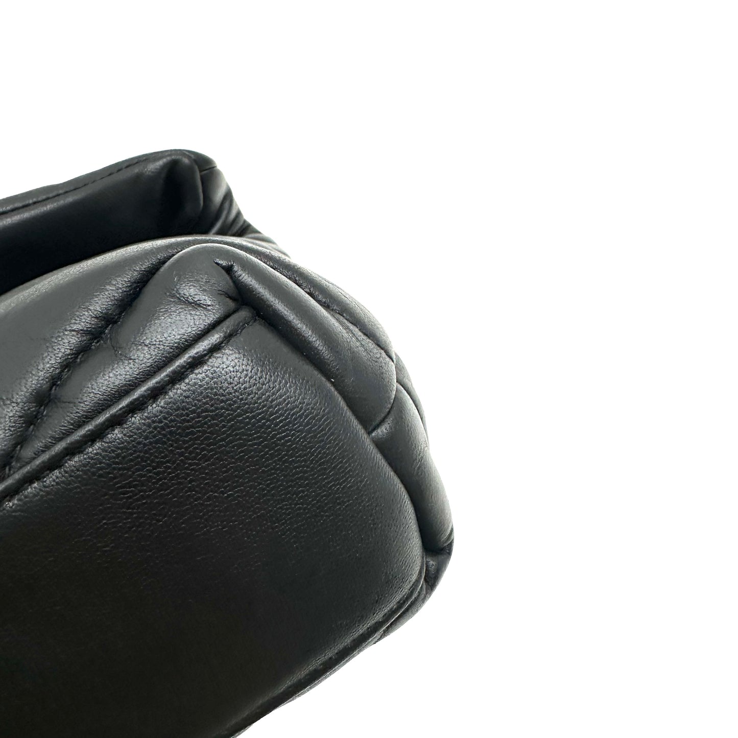 Saint Laurent - Puffer - Leather - Black - (mini)