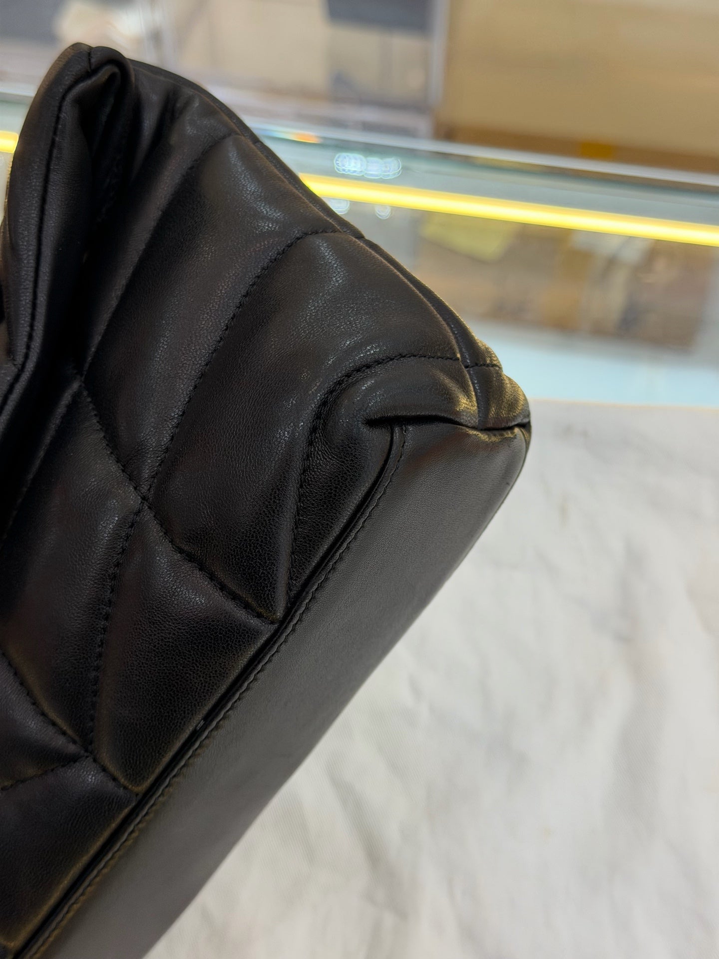 Saint Laurent - Puffer - Leather - Black - (mini)