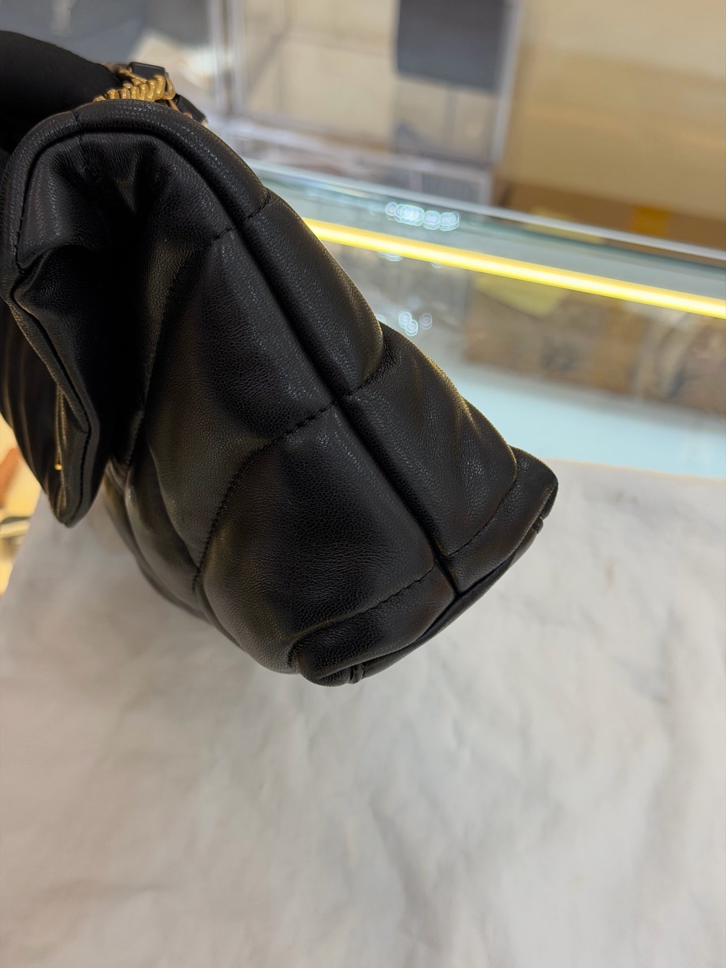 Saint Laurent - Puffer - Leather - Black - (mini)