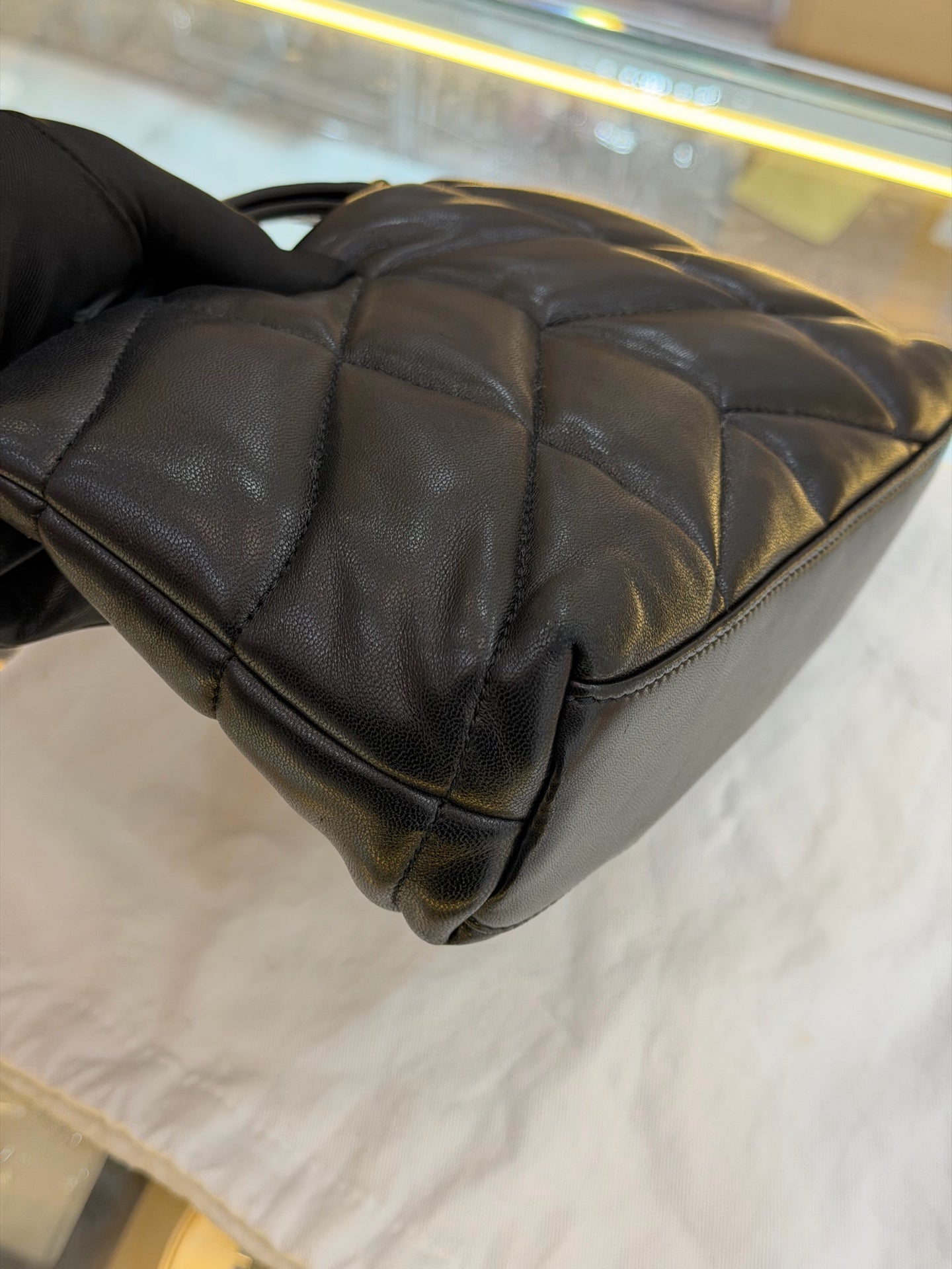 Saint Laurent - Puffer - Leather - Black - (mini)