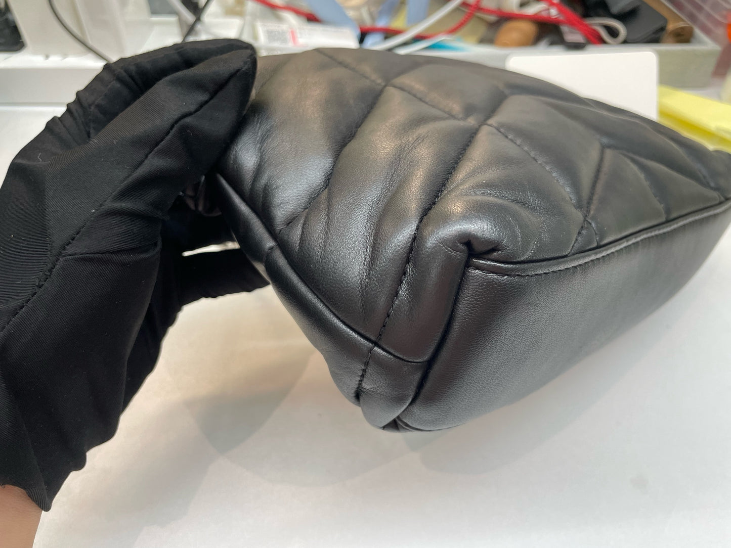 Saint Laurent - Puffer - Leather - Black - (mini)